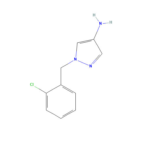 1-[(2-chlorophenyl)methyl]pyrazol-4-amine (CAS: 956777-74-5) - Related Chemical Product