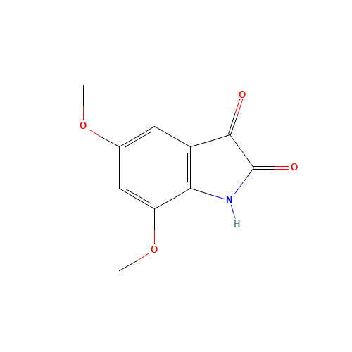 5,7-dimethoxy-1H-indole-2,3-dione (CAS: 76159-92-7) - Related Chemical Product