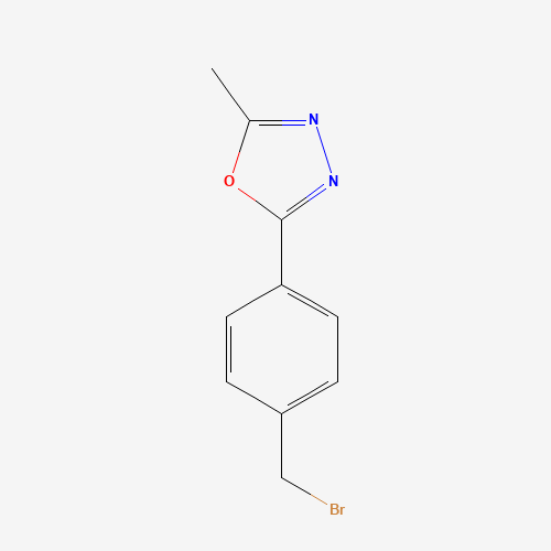 2-[4-(bromomethyl)phenyl]-5-methyl-1,3,4-oxadiazole (CAS: 946409-17-2) - Related Chemical Product