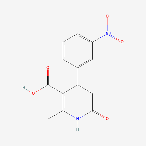 6-methyl-4-(3-nitrophenyl)-2-oxo-3,4-dihydro-1H-pyridine-5-carboxylic acid (CAS: 423120-04-1) - Related Chemical Product