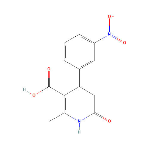 6-methyl-4-(3-nitrophenyl)-2-oxo-3,4-dihydro-1H-pyridine-5-carboxylic acid (CAS: 423120-04-1) - Related Chemical Product