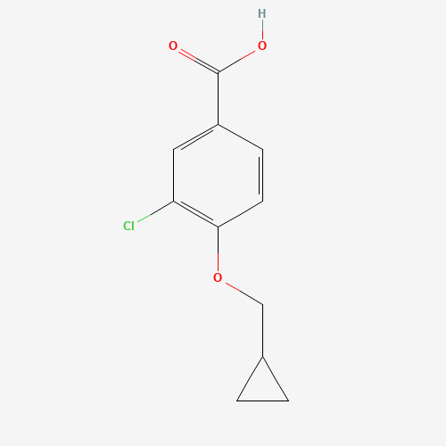 3-chloro-4-(cyclopropylmethoxy)benzoic acid (CAS: 856165-89-4) - Related Chemical Product