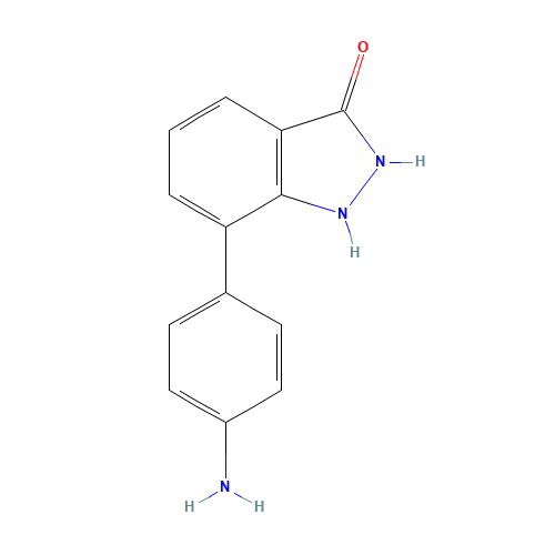 7-(4-aminophenyl)-1,2-dihydroindazol-3-one (CAS: 1389287-37-9) - Related Chemical Product
