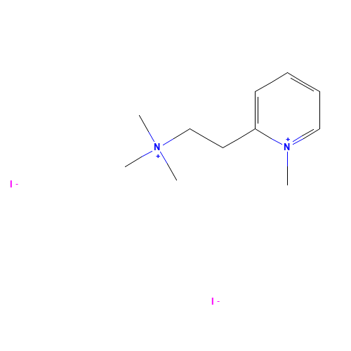 trimethyl-[2-(1-methylpyridin-1-ium-2-yl)ethyl]azanium;diiodide (CAS: 7279-51-8) - Related Chemical Product