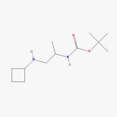 tert-butyl N-[1-(cyclobutylamino)propan-2-yl]carbamate (CAS: 1284246-04-3) - Related Chemical Product