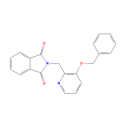 2-[(3-phenylmethoxypyridin-2-yl)methyl]isoindole-1,3-dione (CAS: 344569-80-8) - Related Chemical Product