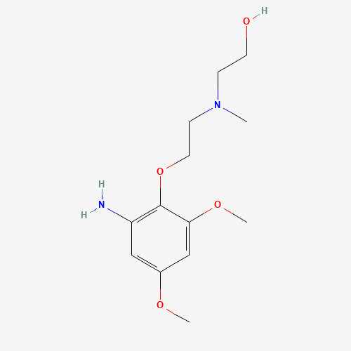 2-[2-(2-amino-4,6-dimethoxyphenoxy)ethyl-methylamino]ethanol (CAS: 1307231-89-5) - Related Chemical Product