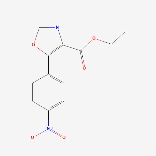 ethyl 5-(4-nitrophenyl)-1,3-oxazole-4-carboxylate (CAS: 72030-87-6) - Related Chemical Product