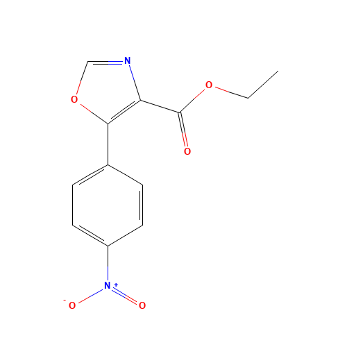 ethyl 5-(4-nitrophenyl)-1,3-oxazole-4-carboxylate (CAS: 72030-87-6) - Related Chemical Product