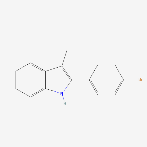 2-(4-bromophenyl)-3-methyl-1H-indole (CAS: 102547-49-9) - Related Chemical Product