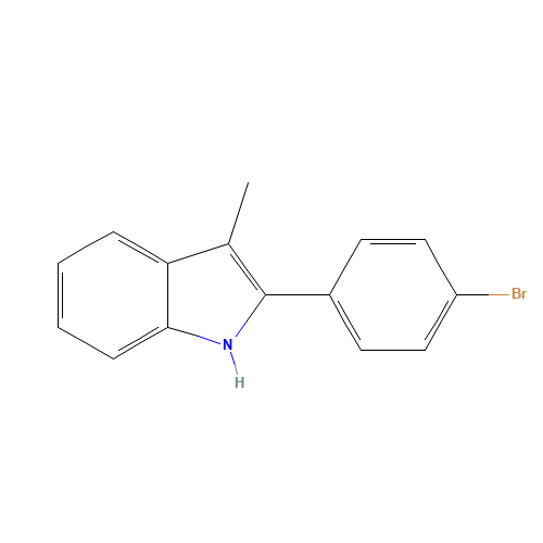 2-(4-bromophenyl)-3-methyl-1H-indole (CAS: 102547-49-9) - Related Chemical Product