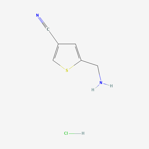 5-(aminomethyl)thiophene-3-carbonitrile;hydrochloride (CAS: 203792-27-2) - Related Chemical Product