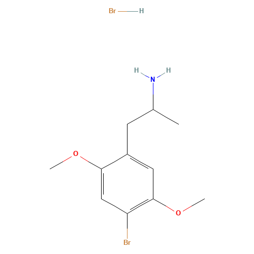 1-(4-bromo-2,5-dimethoxyphenyl)propan-2-amine;hydrobromide (CAS: 53581-53-6) - Related Chemical Product
