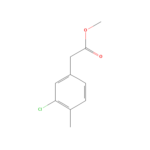 methyl 2-(3-chloro-4-methylphenyl)acetate (CAS: 1261677-15-9) - Related Chemical Product