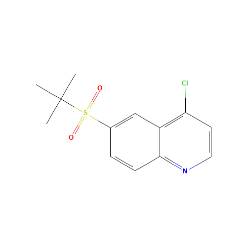 6-tert-butylsulfonyl-4-chloroquinoline (CAS: 1346549-11-8) - Related Chemical Product