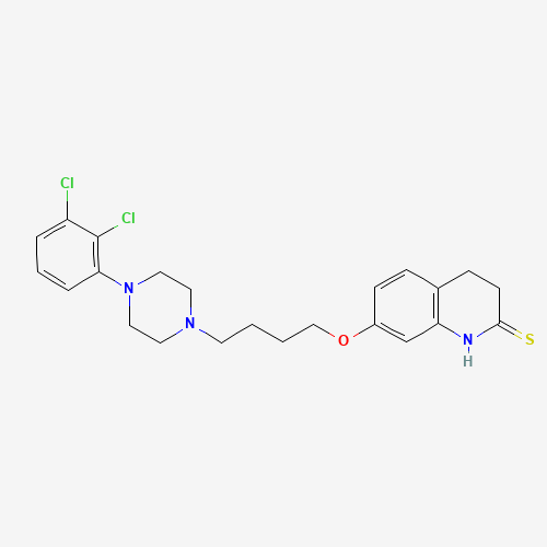 7-[4-[4-(2,3-dichlorophenyl)piperazin-1-yl]butoxy]-3,4-dihydro-1H-quinoline-2-thione (CAS: 573691-04-0) - Related Chemical Product