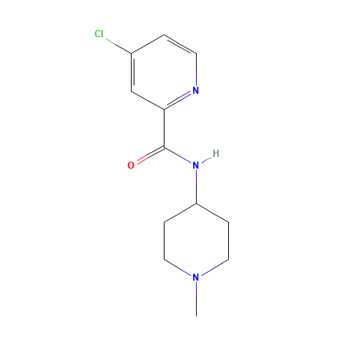4-chloro-N-(1-methylpiperidin-4-yl)pyridine-2-carboxamide (CAS: 694498-96-9) - Related Chemical Product