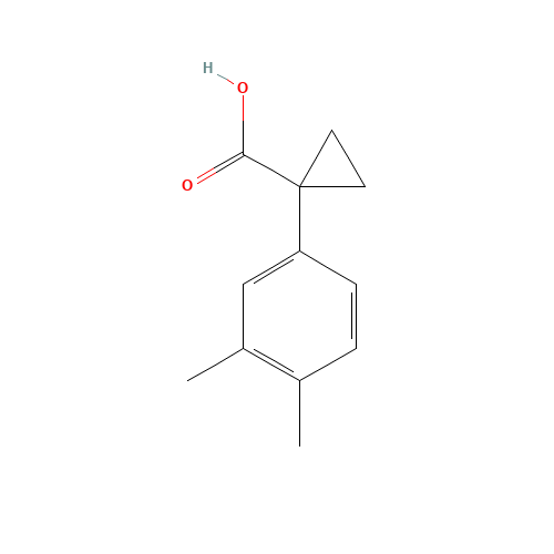 1-(3,4-dimethylphenyl)cyclopropane-1-carboxylic acid (CAS: 186347-66-0) - Related Chemical Product