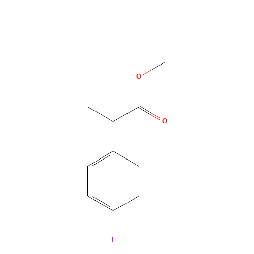 ethyl 2-(4-iodophenyl)propanoate (CAS: 155558-21-7) - Related Chemical Product