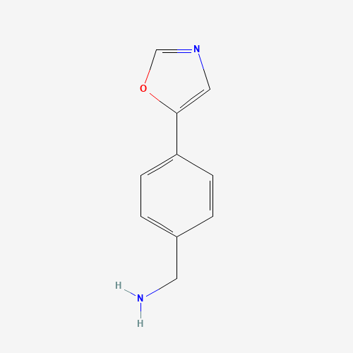[4-(1,3-oxazol-5-yl)phenyl]methanamine (CAS: 672324-91-3) - Related Chemical Product