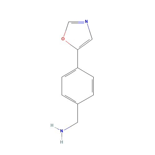 [4-(1,3-oxazol-5-yl)phenyl]methanamine (CAS: 672324-91-3) - Related Chemical Product