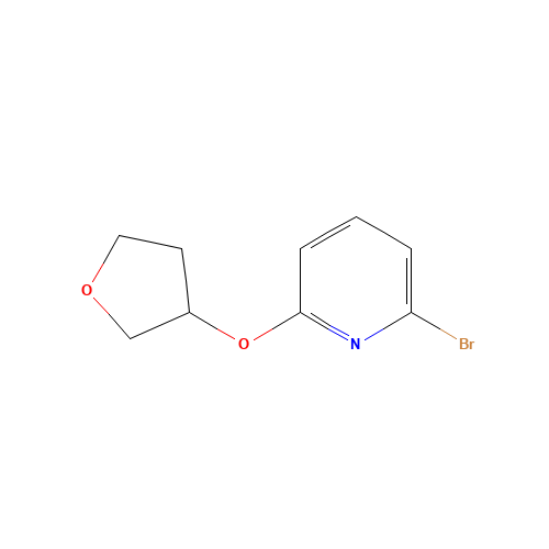 2-bromo-6-(oxolan-3-yloxy)pyridine (CAS: 478366-27-7) - Related Chemical Product