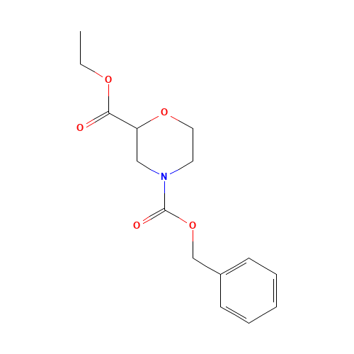4-O-benzyl 2-O-ethyl morpholine-2,4-dicarboxylate (CAS: 1226776-83-5) - Related Chemical Product