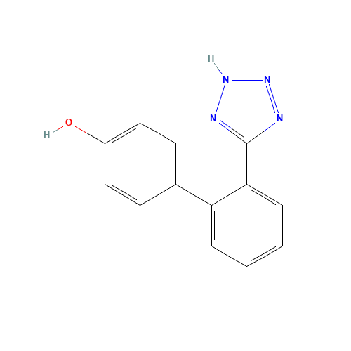 4-[6-(1,2-dihydrotetrazol-5-ylidene)cyclohexa-2,4-dien-1-ylidene]cyclohexa-2,5-dien-1-one (CAS: 150368-30-2) - Related Chemical Product