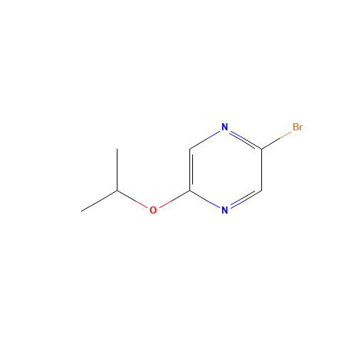 2-bromo-5-propan-2-yloxypyrazine (CAS: 959238-74-5) - Related Chemical Product