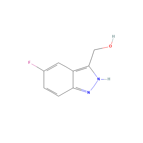 (5-fluoro-2H-indazol-3-yl)methanol (CAS: 518990-02-8) - Related Chemical Product