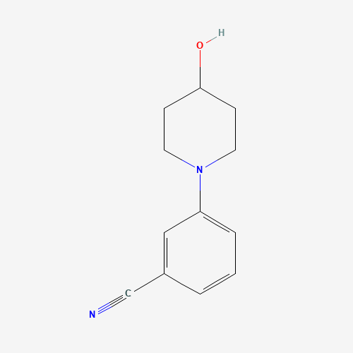3-(4-hydroxypiperidin-1-yl)benzonitrile (CAS: 891854-14-1) - Related Chemical Product