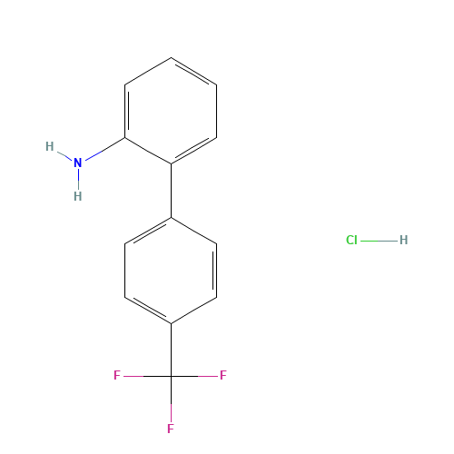 2-[4-(trifluoromethyl)phenyl]aniline;hydrochloride (CAS: 189575-70-0) - Related Chemical Product