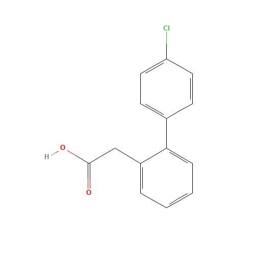 2-[2-(4-chlorophenyl)phenyl]acetic acid (CAS: 669713-87-5) - Related Chemical Product