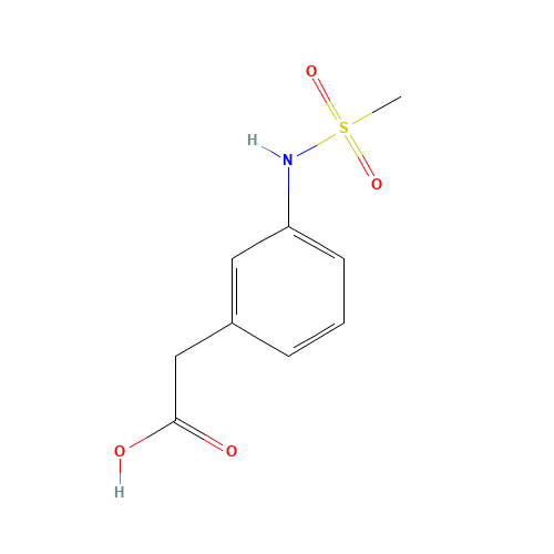 2-[3-(methanesulfonamido)phenyl]acetic acid (CAS: 407640-21-5) - Related Chemical Product