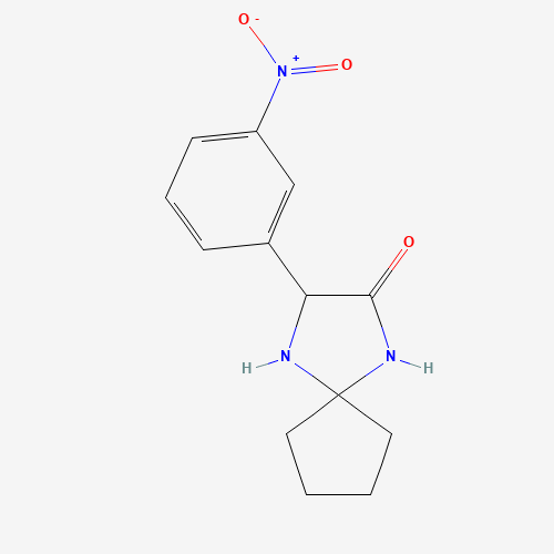 2-(3-nitrophenyl)-1,4-diazaspiro[4.4]nonan-3-one (CAS: 1272755-82-4) - Related Chemical Product