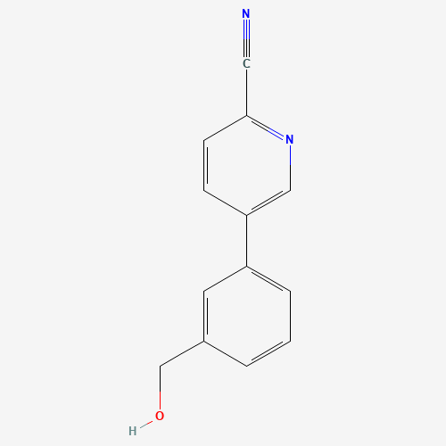 5-[3-(hydroxymethyl)phenyl]pyridine-2-carbonitrile (CAS: 1349715-66-7) - Related Chemical Product
