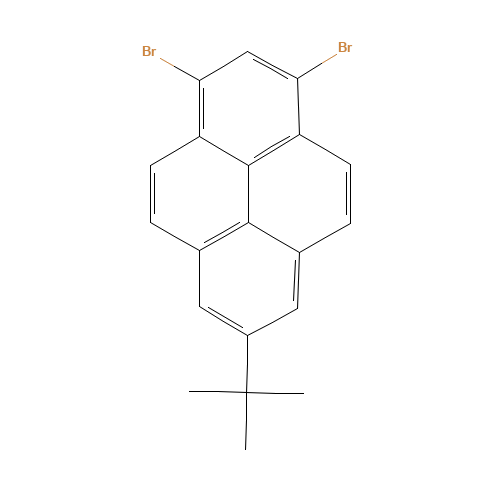 1,3-dibromo-7-tert-butylpyrene (CAS: 1005771-04-9) - Related Chemical Product