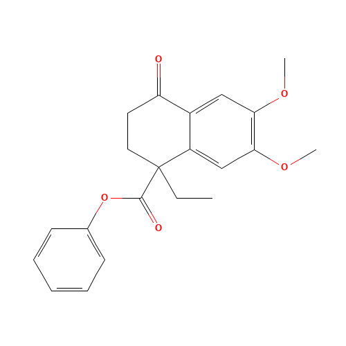 phenyl 1-ethyl-6,7-dimethoxy-4-oxo-2,3-dihydronaphthalene-1-carboxylate (CAS: 2897-71-4) - Related Chemical Product