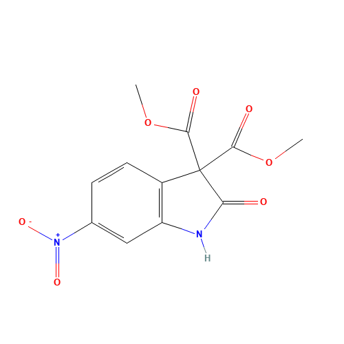 dimethyl 6-nitro-2-oxo-1H-indole-3,3-dicarboxylate (CAS: 185433-47-0) - Related Chemical Product