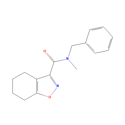 N-benzyl-N-methyl-4,5,6,7-tetrahydro-1,2-benzoxazole-3-carboxamide (CAS: 894588-98-8) - Related Chemical Product