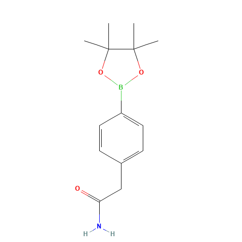 2-[4-(4,4,5,5-tetramethyl-1,3,2-dioxaborolan-2-yl)phenyl]acetamide (CAS: 1082066-33-8) - Related Chemical Product
