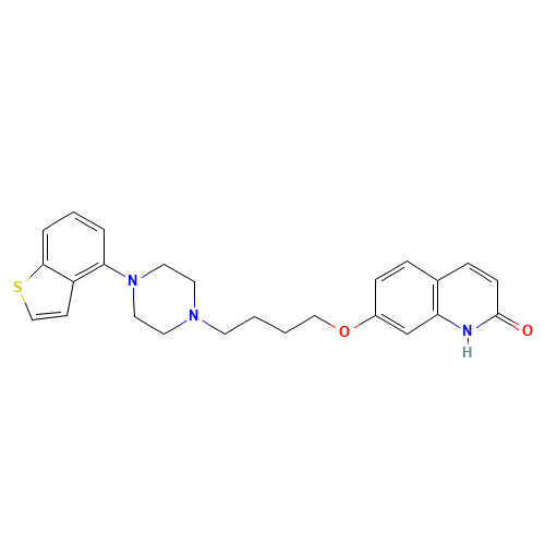 7-[4-[4-(1-benzothiophen-4-yl)piperazin-1-yl]butoxy]-1H-quinolin-2-one (CAS: 913611-97-9) - Related Chemical Product