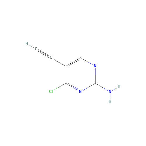 4-chloro-5-ethynylpyrimidin-2-amine (CAS: 1392804-24-8) - Related Chemical Product