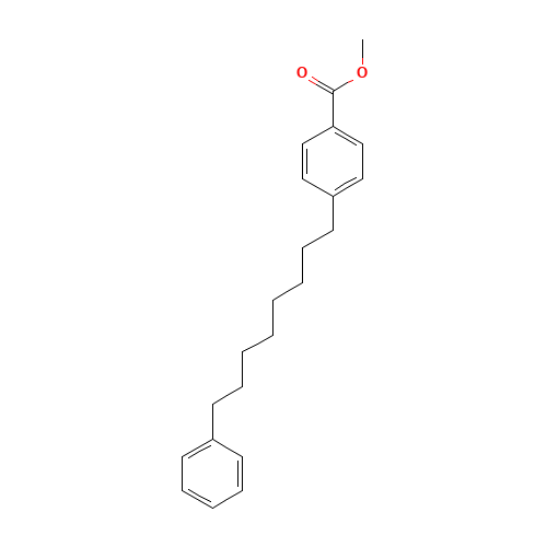 methyl 4-(8-phenyloctyl)benzoate (CAS: 1334237-08-9) - Related Chemical Product