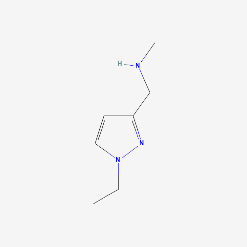 1-(1-ethylpyrazol-3-yl)-N-methylmethanamine (CAS: 1002651-65-1) - Related Chemical Product