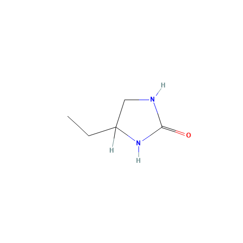 4-ethylimidazolidin-2-one (CAS: 168092-04-4) - Chemical Structure and Molecular Formula 