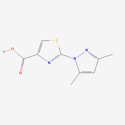 2-(3,5-dimethylpyrazol-1-yl)-1,3-thiazole-4-carboxylic acid (CAS: 957293-86-6) - Related Chemical Product