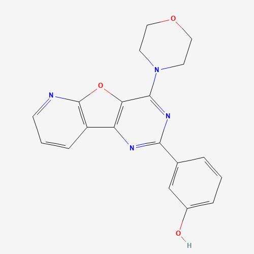 3-(4-morpholin-4-ylpyrido[2,3]furo[2,4-b]pyrimidin-2-yl)phenol (CAS: 371935-74-9) - Related Chemical Product