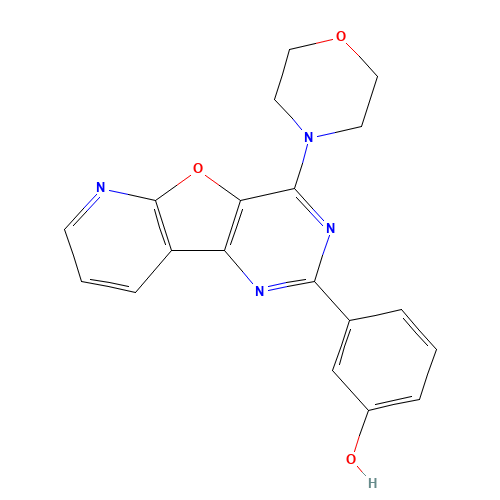 3-(4-morpholin-4-ylpyrido[2,3]furo[2,4-b]pyrimidin-2-yl)phenol (CAS: 371935-74-9) - Related Chemical Product