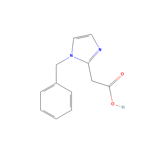 2-(1-benzylimidazol-2-yl)acetic acid (CAS: 123566-33-6) - Related Chemical Product